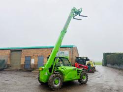 MERLO P27.6+ TURBO TELEHANDLER*C/W PALLET TINES*YEAR 2017*VIDEO*