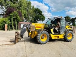 NEW HOLLAND LM1745 TURBO TELEHANDLER * 17 METER * C/W QUICK HITCH & PALLET TINES 