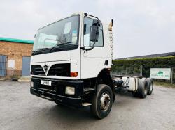 FODEN 6X4 DOUBLE DRIVE ON STEEL*C/W CAT ENGINE*VIDEO*